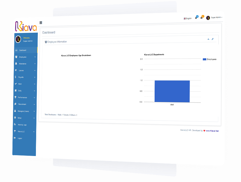 Use the Kiava company system to manage your employees' documents right now